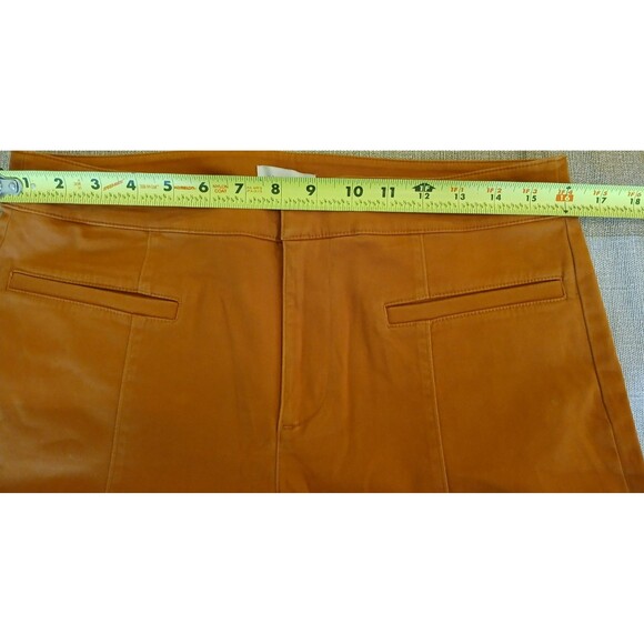 Loft Outlet Women's Stretch Pants Skinny Ankle Size 8 Copper Casual Cotton Blend - Picture 6 of 7